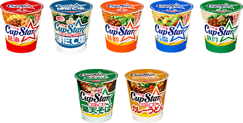 サッポロ一番カップスター ほたて塩味が仲間入り!和風シリーズがリニューアル!